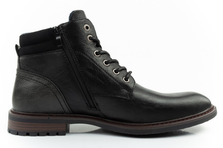 Wrangler George Herren Chelsea Boots, Elegantes, Modisches Schwarz