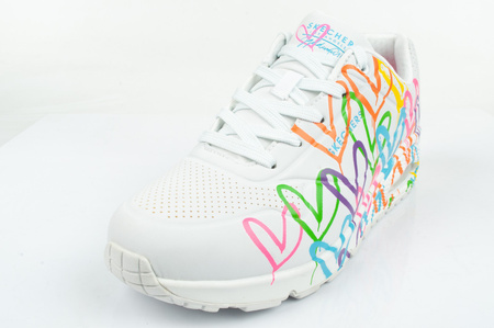 Skechers Uno Damen-Sportschuhe [177981/WMLT] weiß.