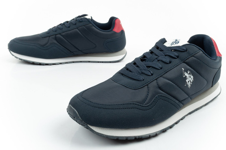 U.S. Polo Assn. Herren-Sneaker, modisch, bequem, Marineblau