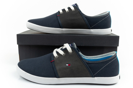 Tommy Hilfiger Herren Sportschuhe Sneakers modisch bequem blau [FM56819315 403]