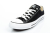 CONVERSE ALL STAR OX Herren-Sneaker, modisches Schwarz
