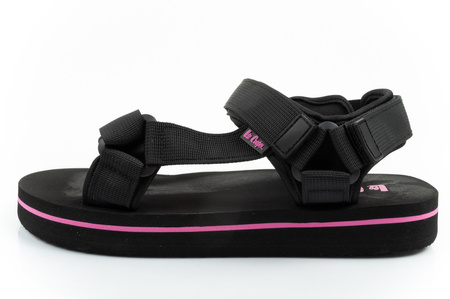 Lee Cooper Damen-Sandalen mit Klettverschluss für den Sommer – Leichte Strandsandalen