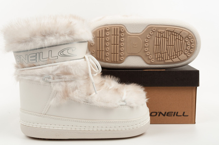 O'Neill Lisa F High Damen-Winterstiefel, weiß, gefüttert