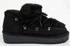 D.Franklin Damen Winterschuhe [DFSH370011-BLAC], schwarz.