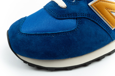 New Balance 574 Herren-Sneaker, Modisches Leder, Blau