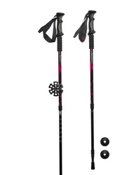 CMP Trekkingstöcke, Aluminium-Nordic-Walking-Stöcke, leicht, Pink