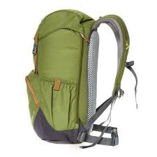 Deuter Walker 24L Sportrucksack für die Stadt, Grün, Geräumig