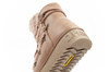 D. Franklin Damen Winterstiefel, modisches Fellfutter, brauner High-Top