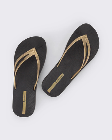 Ipanema Bossa Soft V Damen Flip-Flops [82840 AQ444], schwarz.