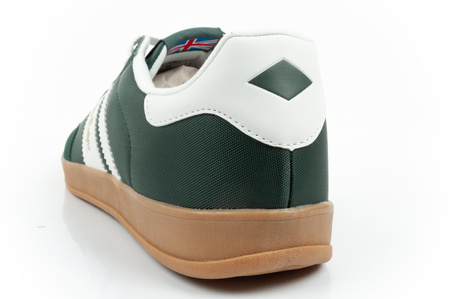 Lee Cooper Herren-Sneaker, modisch, bequem, strapazierfähig, Grün