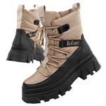 Lee Cooper Damen-Schneestiefel [LCJ-24-47-3143L], Beige.