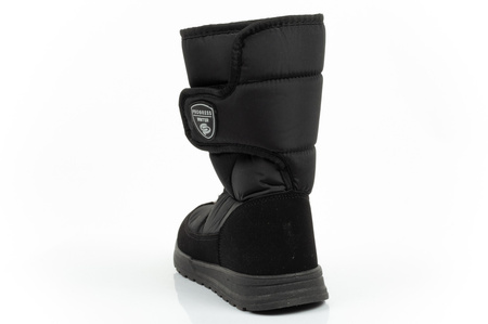 Progres Herren-Winterschuhe [PROGJ-24-154] isoliert, schwarz.