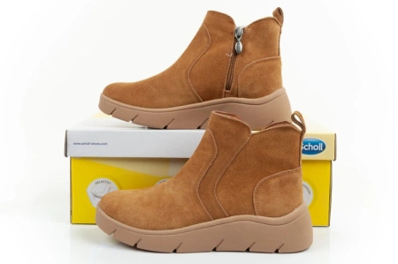 Scholl Bormio Damen Sportschuhe Stiefeletten [F302331013], Braun.