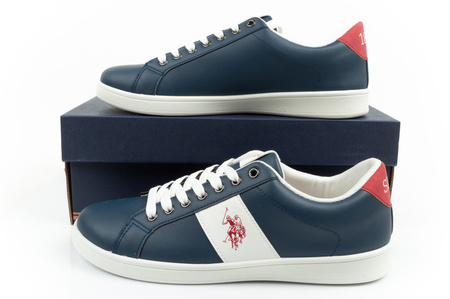 U.S. Polo Assn. Herren-Sneaker, modisch, bequem, Marineblau