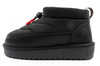 D.Franklin Damen Winterstiefel, modische, isolierte schwarze Stiefeletten