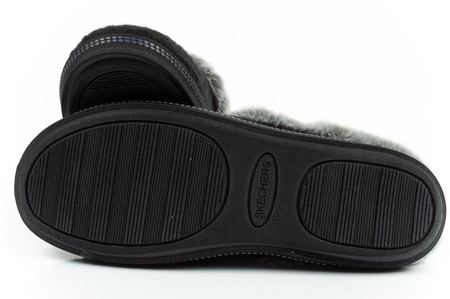 Skechers Damen-Hausschuhe [167225/BLK] isoliert, schwarz.