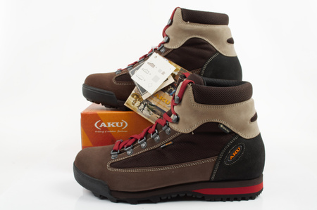 Aku Slope Gore-Tex Herren-Wanderschuhe aus Leder, Braun