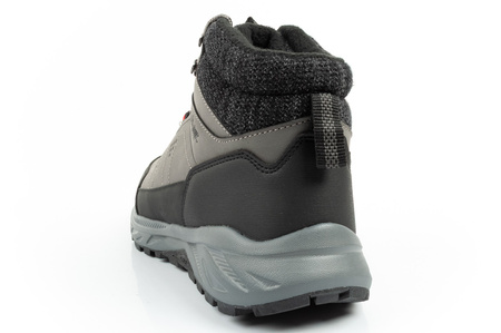 Lee Cooper Herren Winter-Wanderschuhe mit isoliertem Knöchelriemen, Grau