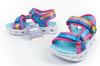 Skechers Kindersandalen [302675L/MLT] LED-Schuhe, mehrfarbig.