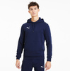 Puma Herren-Kapuzenpullover aus Baumwolle mit Kängurutasche in Marineblau