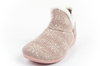 Scholl Creamy Bootie Damen-Hausschuhe [F301471023] isoliert, rosa.
