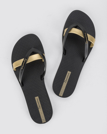 Ipanema Kirei Fem [81805 AT156] Flip-Flops, schwarz.