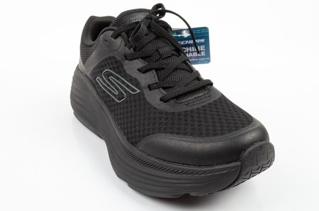 Skechers Damen-Laufschuhe mit Max Cushioning, Leichtes Schwarz