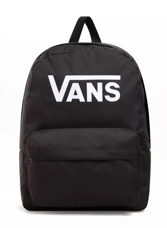 Vans Old Skool Drop Schulrucksack, Sportliches Schwarz, Klassisch Urban, 22 l