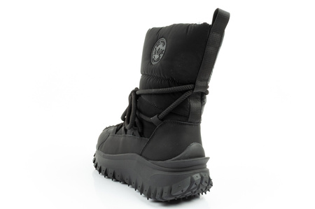 Lee Cooper Damen Winter-Wanderschuhe, Schwarz, Echtleder