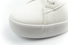 Lee Cooper Damen-Sneaker, modisches Weiß und Gold