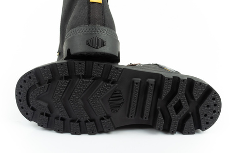 Palladium Pampa Surplus Herren-High-Top-Sneaker in Schwarz
