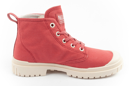 Palladium Pampa SP20 High-Top-Stiefel für Damen, Ziegelrot