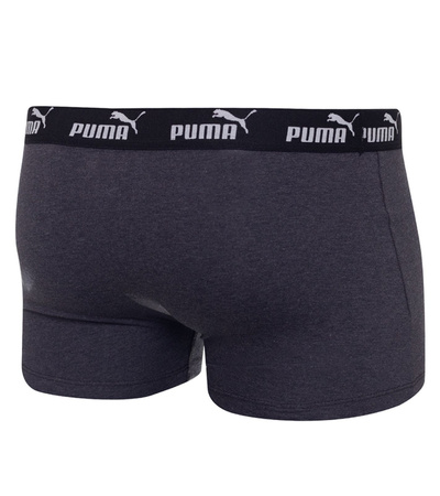 Puma Herren-Boxershorts im 2er-Pack, Grün-Grau, bequeme Baumwolle