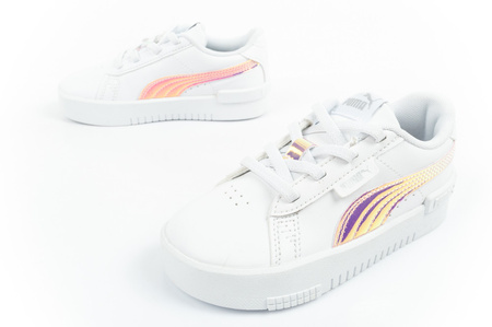 Puma Jada Holo Kinderschuhe für Mädchen, Slip-On, weiß [383761 01]