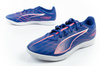 Puma Ultra 5 Play IT Herren-Hallenfußballschuhe, Lila, Marineblau