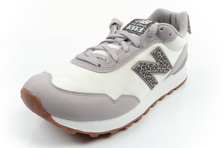 New Balance 515 Damen-Sneaker, modisch, atmungsaktiv, Grau-Leopard