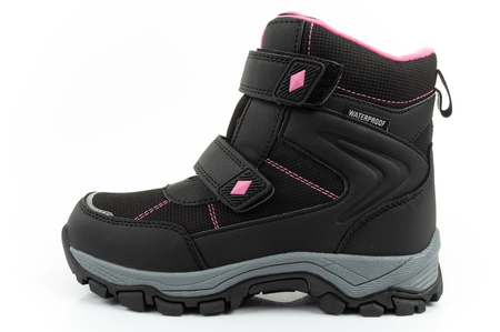 Lee Cooper Kinder-Winterstiefel, wasserdicht und isoliert, Schwarz