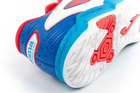 Joma Cancha JR 2606 Kinder-Sportschuhe, Hallenfußballschuhe mit Klettverschluss