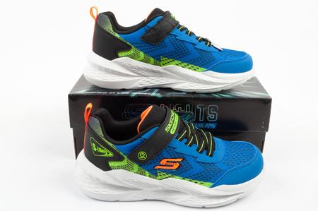 Skechers Meteor-Lights LED-Kindersneaker für Jungen mit Klettverschluss