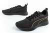 Puma Flyer Flex Sport-Schuhe Sneakers Damen leicht bequem schwarz
