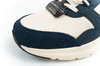 Skechers Skech-Air Court [232648/NVNT] Herren-Sportschuhe, Beige und Marineblau.