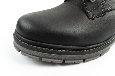 Wrangler Allan Mid Herren Chelsea Boots, elegante Lederstiefelette, Schwarz