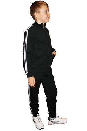 Nike Kinder-Sport-Trainingsanzug [FD3061 010], schwarz.