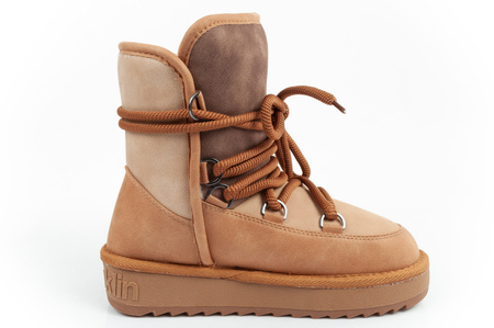 D.Franklin Damen-Winterschuhe [DFSH370013-SAND], braun.