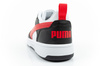 Puma Rebound v6 Herren-Sneaker, modisch, bequem, Weiß, Schwarz, Rot