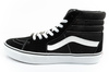 Vans Sk8-Hi Herren Sportschuhe Sneakers Leder Fashion Schwarz [VN000D5IB8C1]