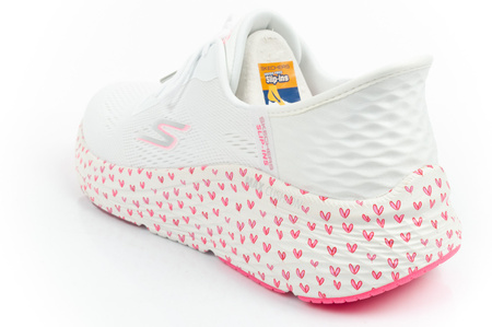 Skechers Damen Sportschuhe [129630/WPK] Slip-Ins, weiß.