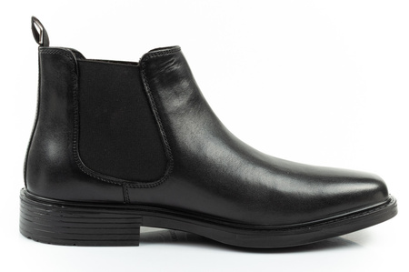 Skechers Herren Chelsea Boots Miller-Boris Elegantes Leder