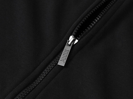 Puma Ess Herren-Sport-Sweatshirt mit Reißverschluss [679633 01], schwarz.