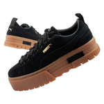 Puma Mayze Damen Sportschuhe Plateau Sneaker Schwarz Modisches Leder